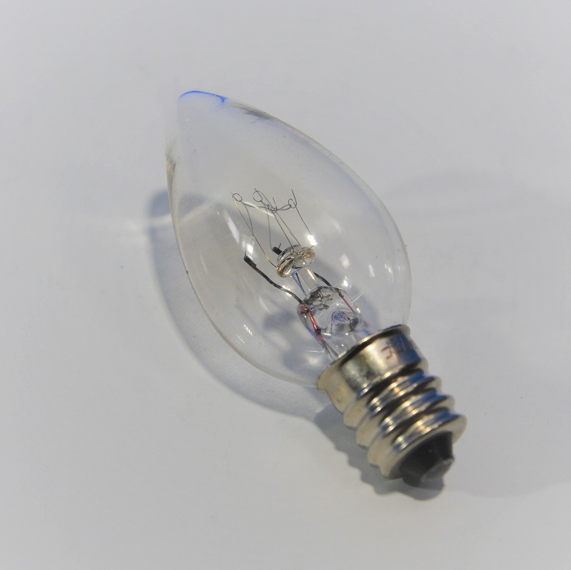クリア小丸電球　110V 5WC・C　E12