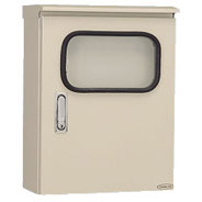 SORM-A　ステンレス窓付屋外用制御盤キャビネット（水切、防塵・防水パッキン付）