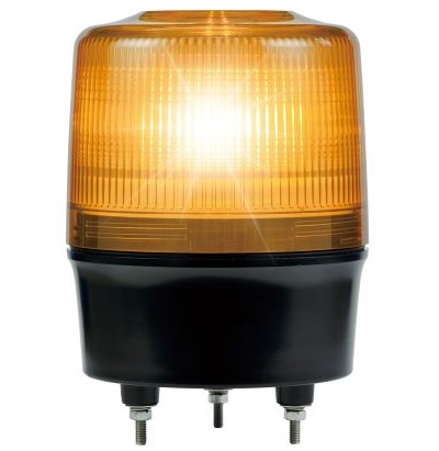 日恵製作所　VK12R-D24WY　黄　ニコトーチ・120　高輝度　DC 12～24V