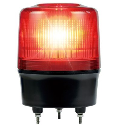 日恵製作所　VK12R-D24WR　赤　ニコトーチ・120　高輝度　DC 12～24V