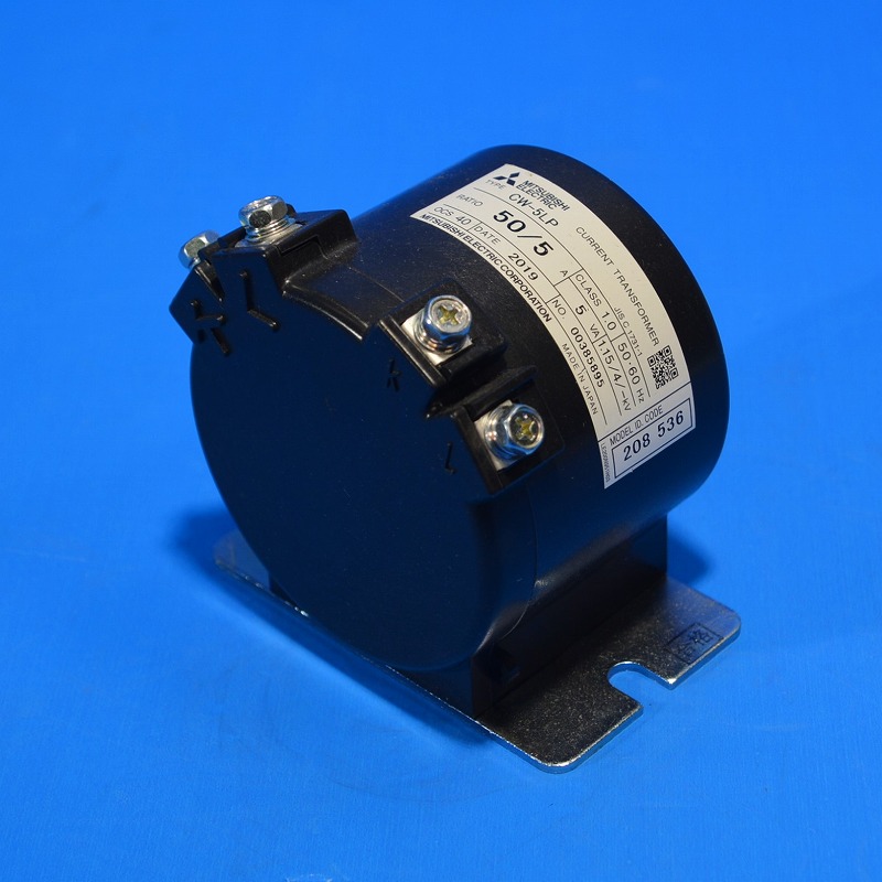 三菱電機　CW-5LP　50/5A　低圧変流器(CT)　計器用変成器