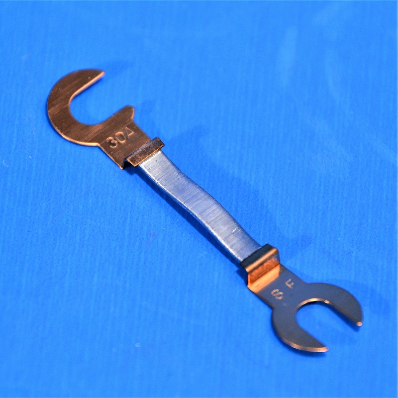 冨士端子工業　銅爪付ヒューズ（銅つめ付ヒューズ）　15A　(45mm)