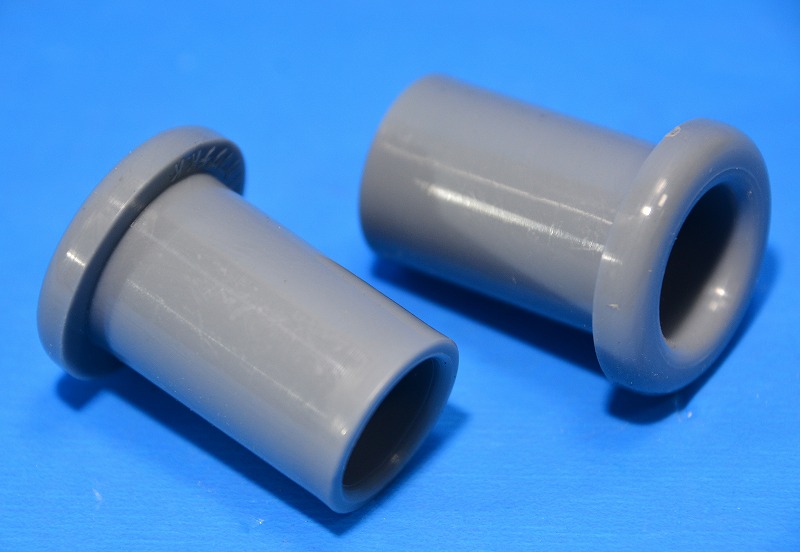 川口電機　15mm×30mm　ツバ管　15mm（5分）ツバ管