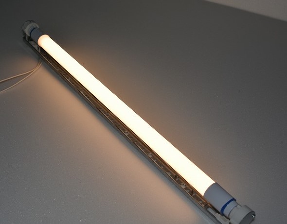 20W形LED蛍光ランプ(サッシホルダー付)　電球色(3000K)　AC100/200V　片側給電タイプ　数量限定　大特価