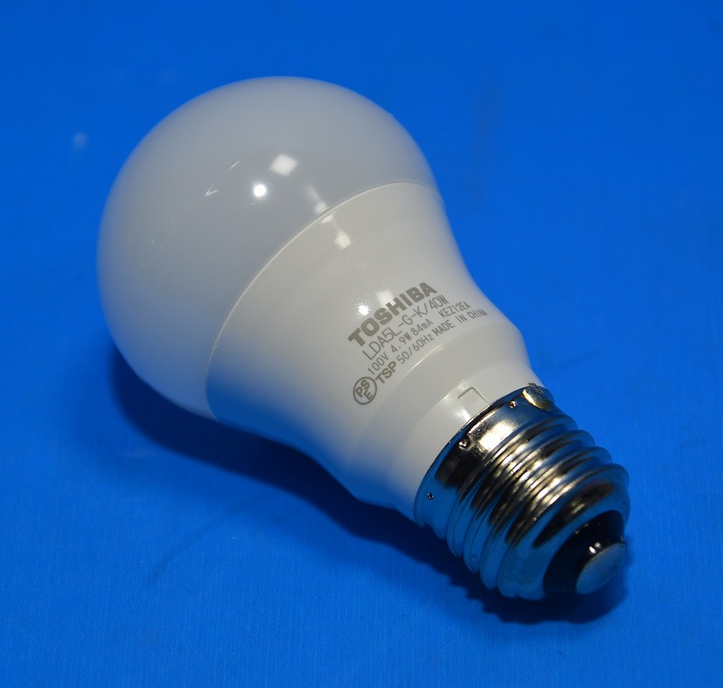 東芝　LDA5L-G-K/40WST　E26　電球色　広配光タイプ　※在庫品