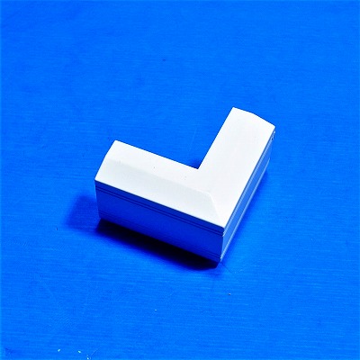マサル工業　FMD12　エフモール付属品 1号 デズミ　ホワイト
