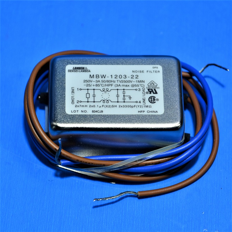 ・TDKラムダ　ノイズフィルター　MBW-1203-22　長期在庫品