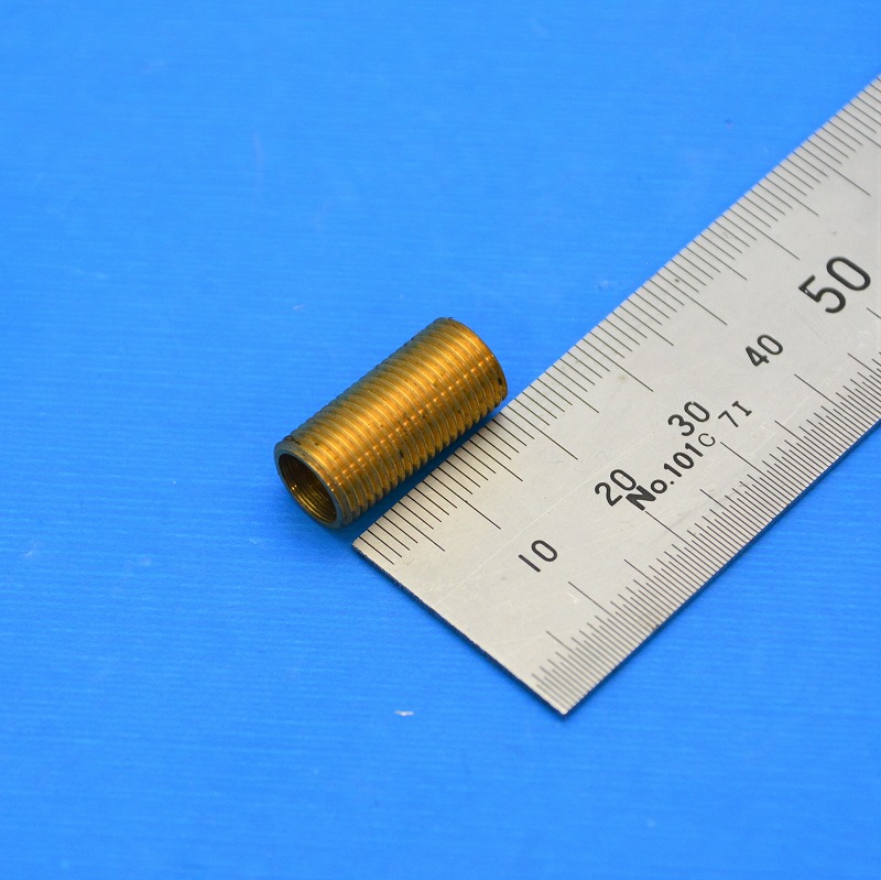 外ネジニップル　M10-20　長さ20ミリ