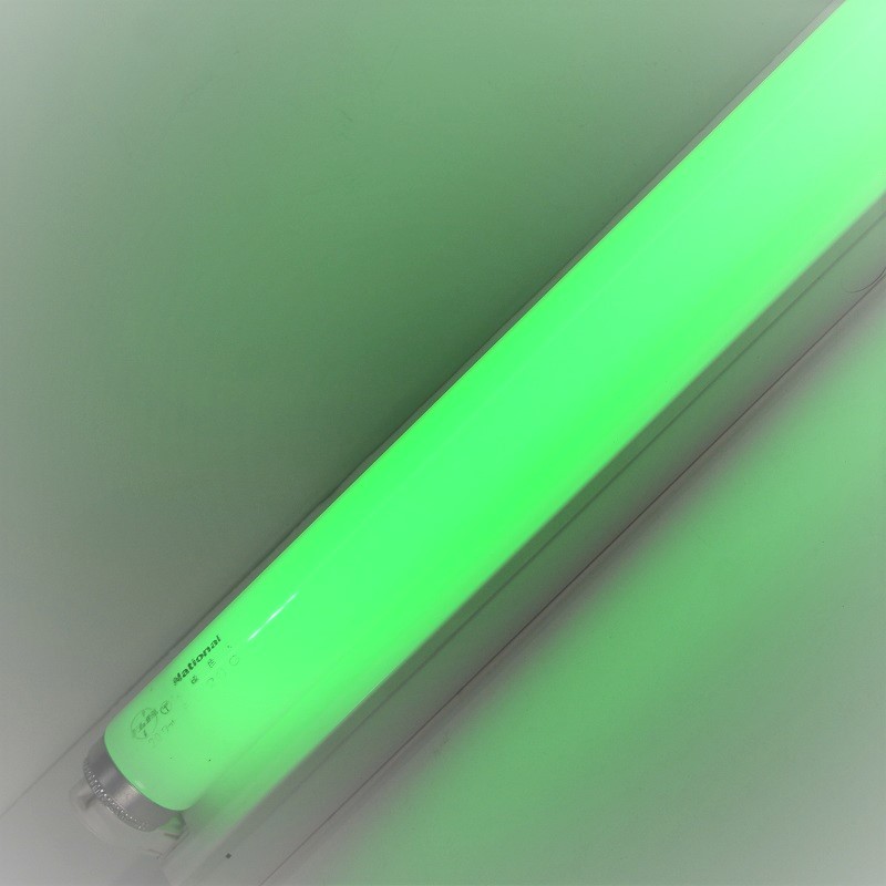 ナショナル　FL20S・G（FL20S･G ）　緑色　カラー蛍光灯　生産終了