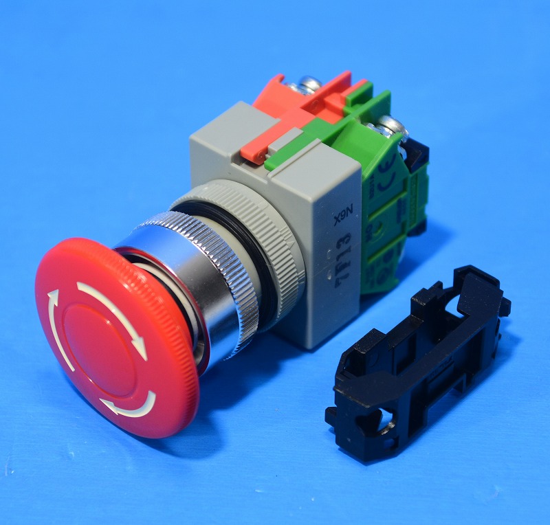 春日電機　B22BK11R　赤　Ф22コントロールスイッチ　