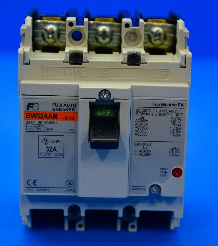 富士電機　BW32AAM　3P32A　配線遮断器（NFB)　（富士電機-53）