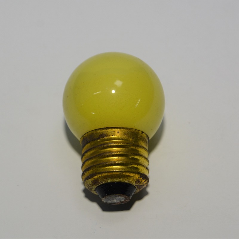 東西　G40　100V2CP（7W）　黄　E26　寸丸球