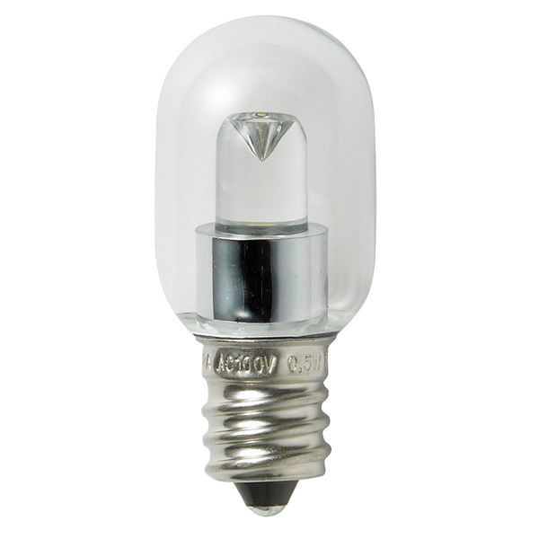 LEDナツメ球　T20　E12　0.5W　電球色　LDT1L-G-E12-G101