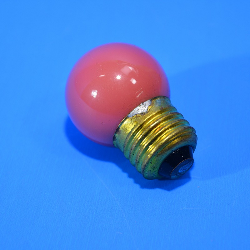 東西　G40　100V2CP　E26　アカ　寸丸球
