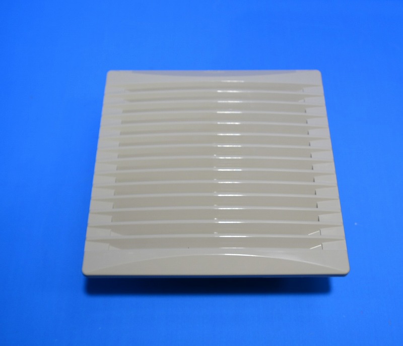 日東工業　RSLP-20K　換気扇付R形ルーバー　ライトベージュ色　AC100V　在庫処分品