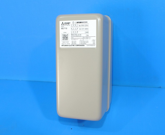 三菱電機　箱入電磁開閉器　MS-T10 0.4KW 200V AC200V　
