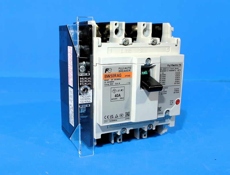 富士電機　BW50RAG WKA　3P40A　一般配線用オートブレーカ