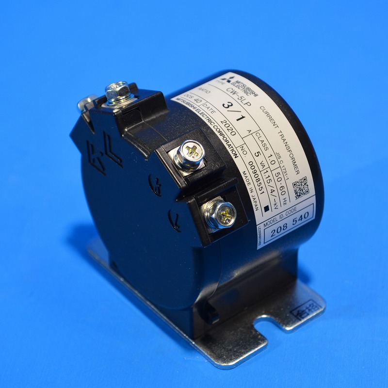 三菱電機　CW-5LP　3/1A　低圧変流器(CT)　計器用変成器