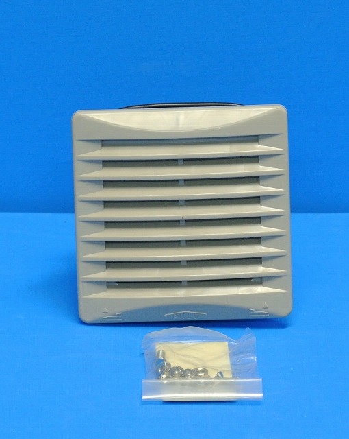 日東工業　RSLP-10K　ライトベージュ　換気扇付R型ルーバー・フィルタ付