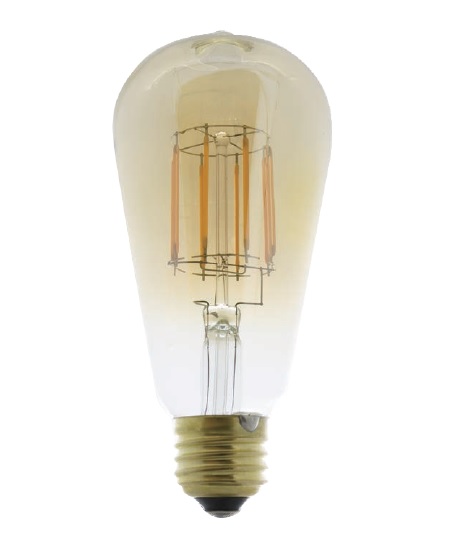 LED電球　EF-VINS21M-6W　口金E26　LED VINTAGE