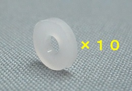 プラスチックワッシャー　PW3X8X1.5t　10個×10袋（100個）　