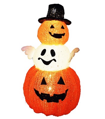 3Dハロウィンかぼちゃ（3段）　GLPUMPKIN004