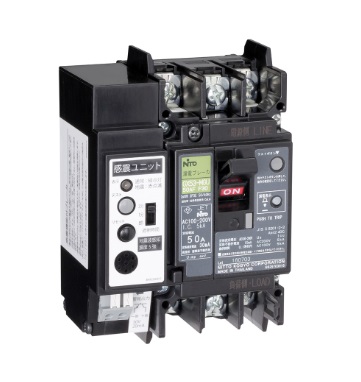 日東工業　GX53-MGU　3P　40A　F30　感震機能付スリム3P漏電ブレーカ