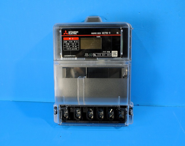 三菱電機　電子式電力量計　M2PM-R 1P3W