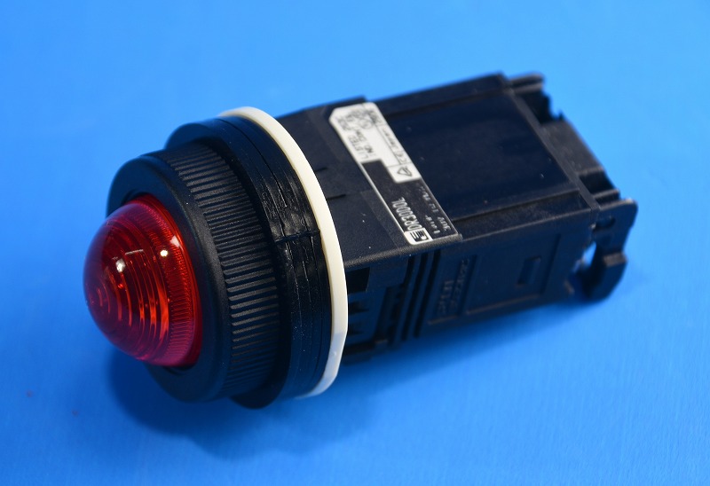 富士電機　DR30D0L-H4R(赤)　長期在庫品　φ30丸フレーム表示灯（白熱照光）　
