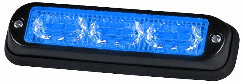 日恵製作所　パワーフラッシュ　NY9672B　青　ビーズタイプ　車載用LED警告灯