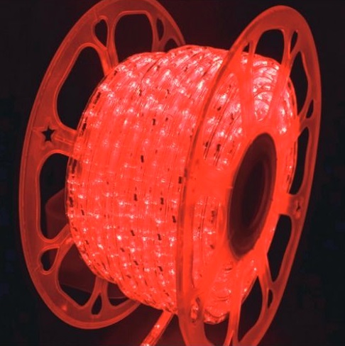2芯ロープライトRY2　RROPE11SET3V2　レッド　30m