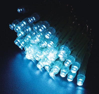 2芯LEDストリングライトRY2　2C100PB2　パステルブルー