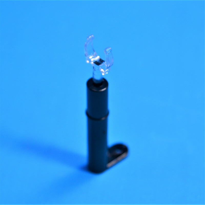 C型プラスチックネオンサポート（ネオンチューブサポート）　10mm　高さ60mm　