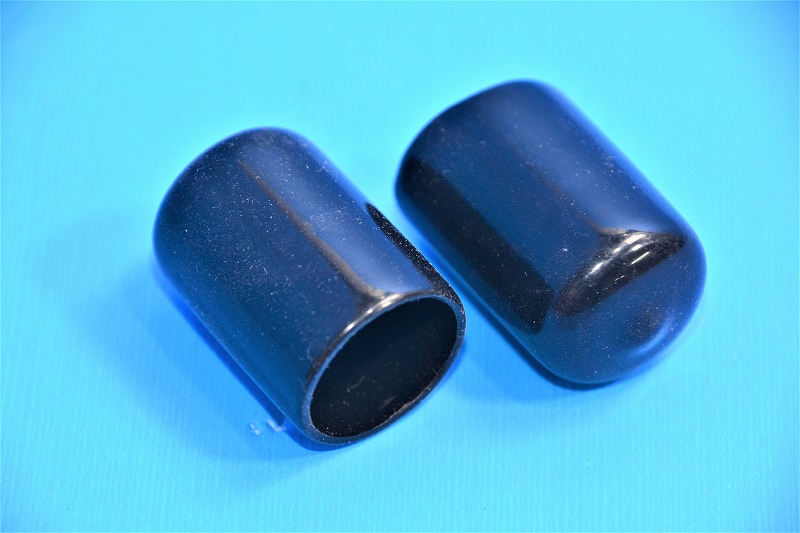 品川商工　VCP-20-04　黒　塩ビ保護キャップ　内径20φ