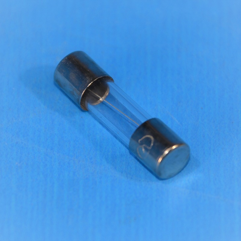 4A・250V　φ5.2×20mm　4本　ミニガラス管ヒューズ