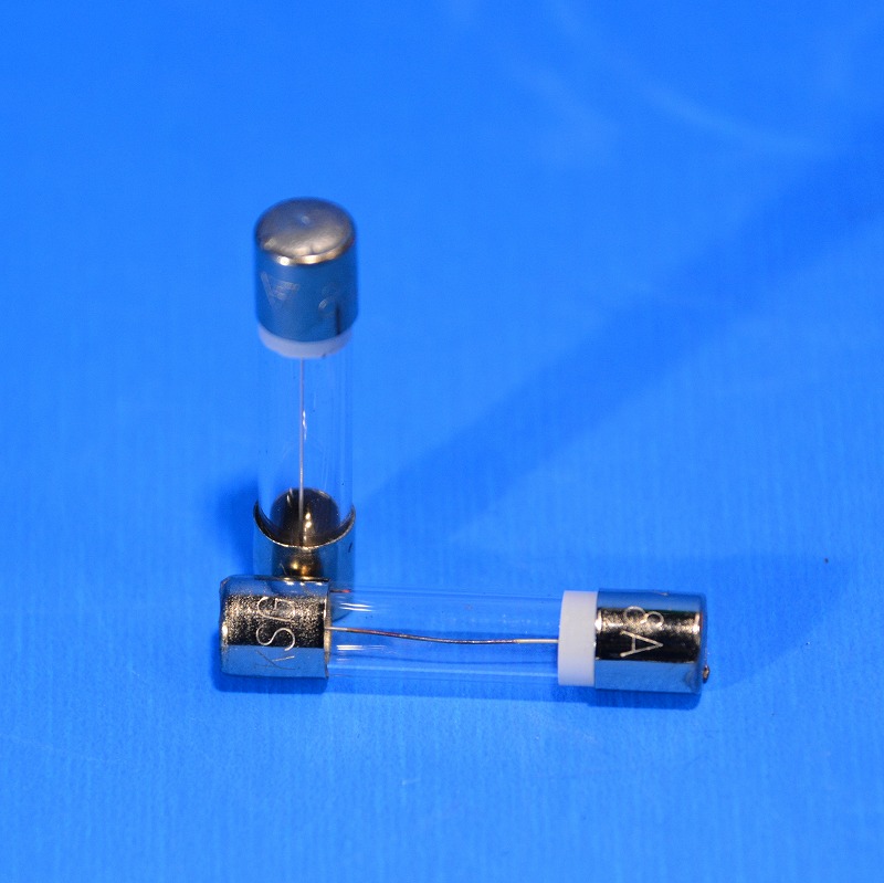 キムラ電機（KSG)　8A　125V　ガラス菅ヒューズ　φ6.4×30
