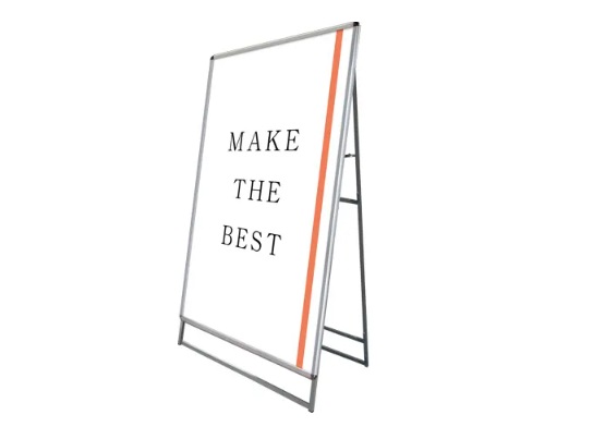 TOKISEI（常盤精工）　PGSK-B0KS-G（B0サイズ）　ポスターグリップスタンド看板　【片面・屋外用】