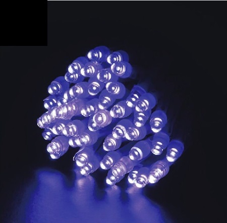 2芯LEDストリングライトRY2　2C100PU2　パープル