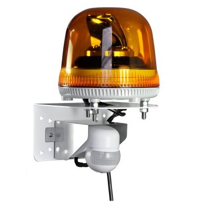 日恵製作所　VS17R-100NPY/UJ　黄　ニコスピナ　R170　AC100V　人感センサー付