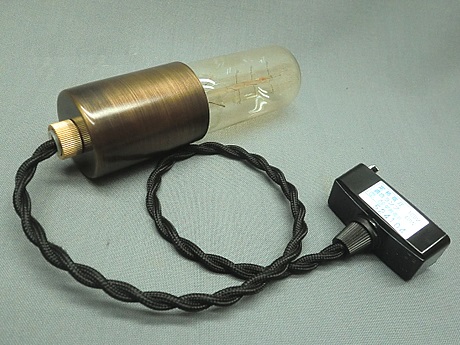 E26シェード無しペンダント2　コードN　グリップ仕様　電球F　PENO-E262NF-GR