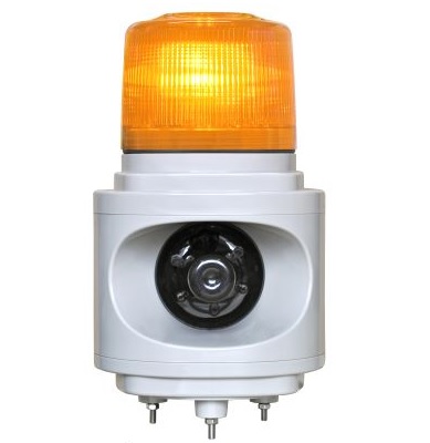 日恵製作所　VK12V-200AY　黄　ニコボイス　高輝度　AC100～200V
