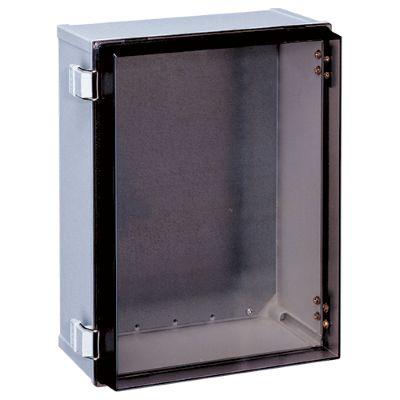 日東工業　PBC18-3030　蝶番付ポリカボックス　透明扉　FIBOX社製
