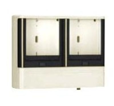 日東工業　MBS-332A　化粧ボックスMBS-A　2コ用　アイボリー