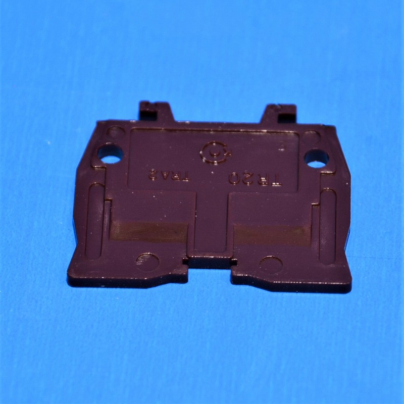 春日電機　TRA2　（10個入り）　レール式端子台付属品・エンドプレート