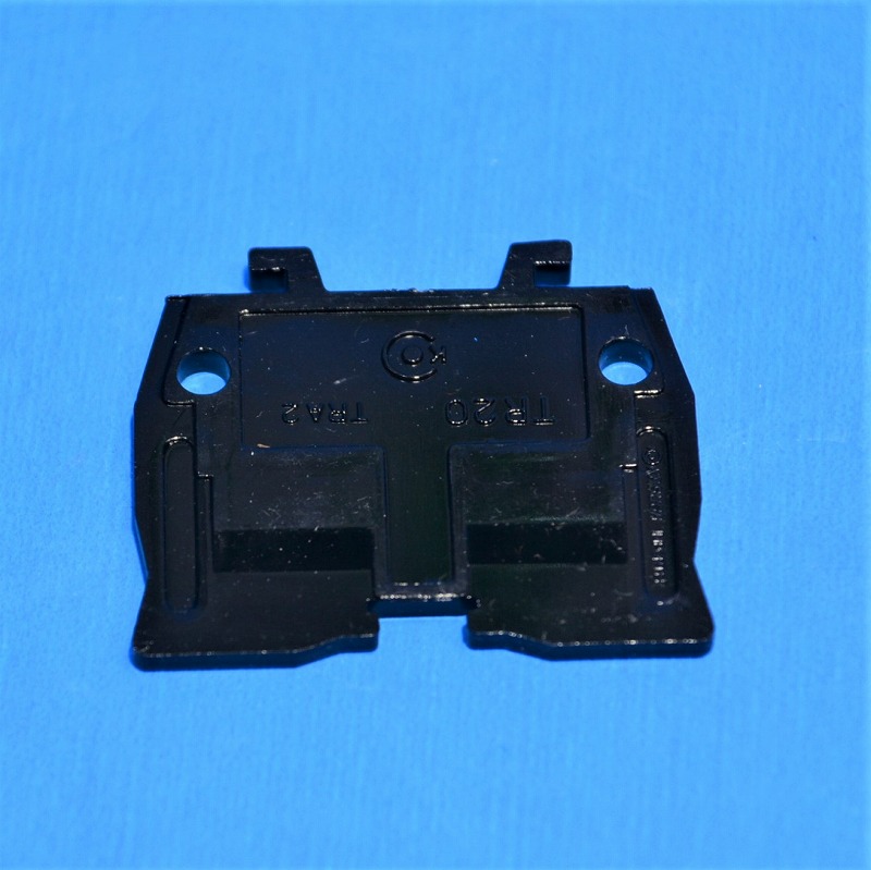 春日電機　TRA2K　（10枚入箱）　レール式端子台アクセサリ・エンドプレート(シール溝あり)　※在庫品