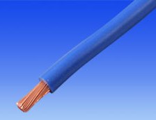 KIV電線　5.5SQ　青