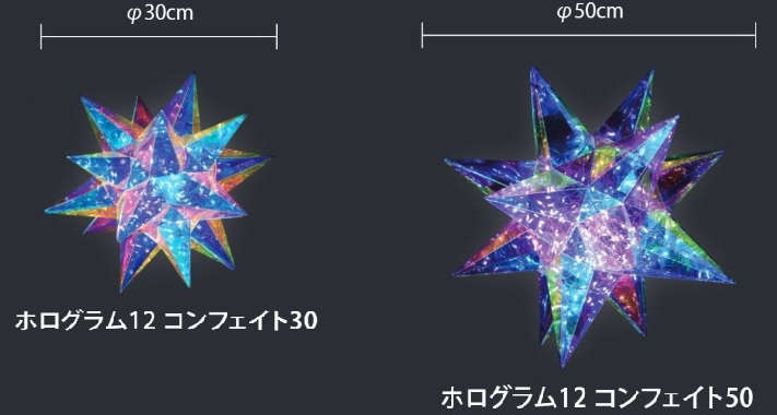 ホログラム12コンフェイト　24V2HG1-3L1230・24V2HG1-3L1250