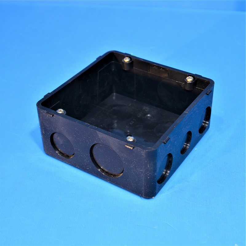 日動電工　4OBL5A　ダークグレー　アウトレットボックス　大深形【旧型】 　ばら売り　在庫処分