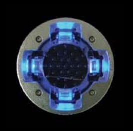 ソーラーマーカー・埋め込みタイプ　GIRS-1Y　イエロー・黄
