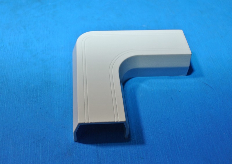 マサル工業　FMM12（ホワイト）　マガリ1号　エフモール付属品